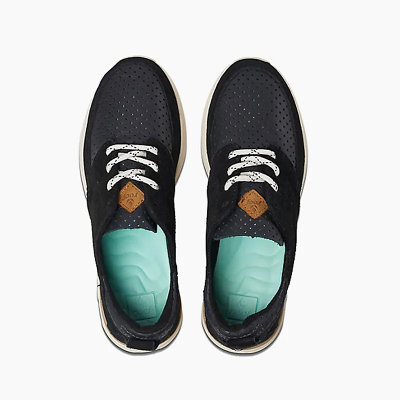 Reef Ladies Rover Low LX Shoes Black-1